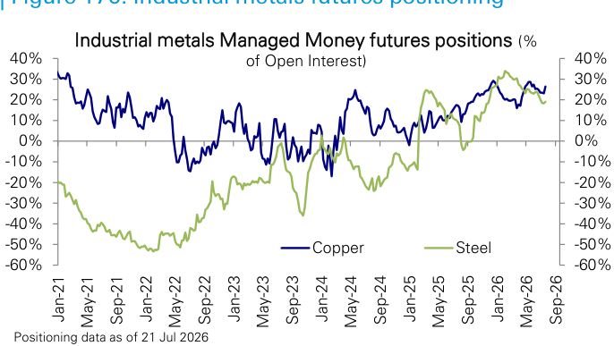 Figure 176: Industrial metals futures positioning